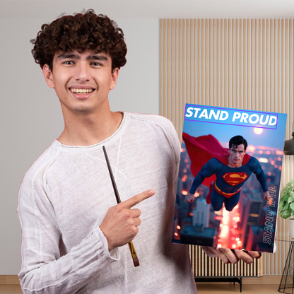 SuperMan Motivational Wall Art | DC collection | High-Quality, Wall-Friendly Poster | No Drill No Glue