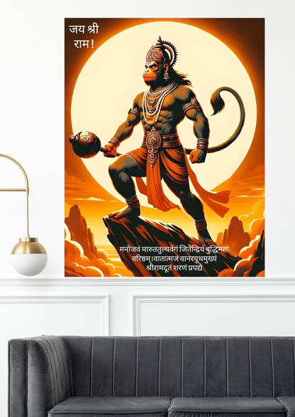 Lord Hanuman God poster collection