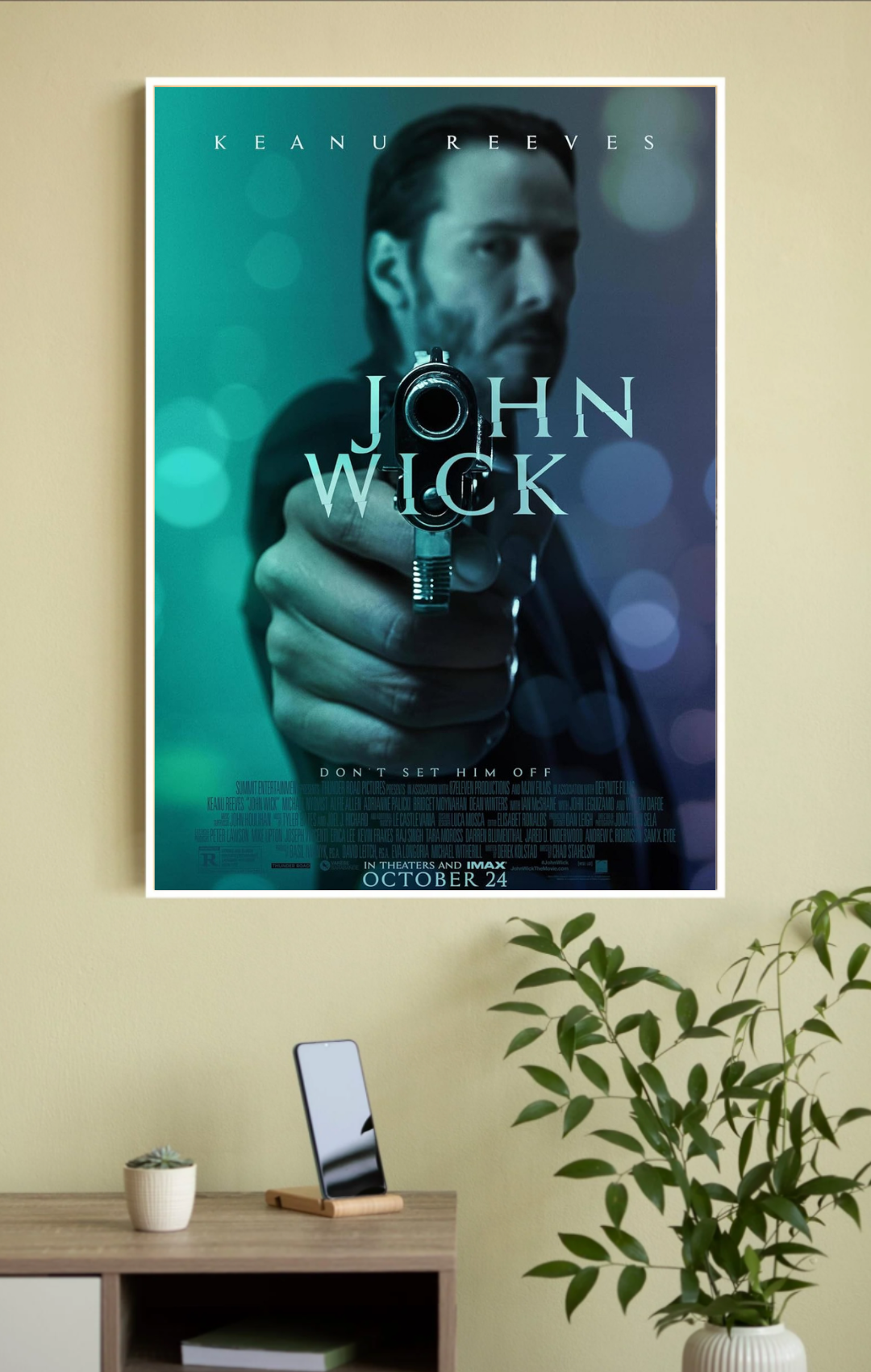 John wick Movie Wall Poster | Hollywood Iconic Movie posters collection