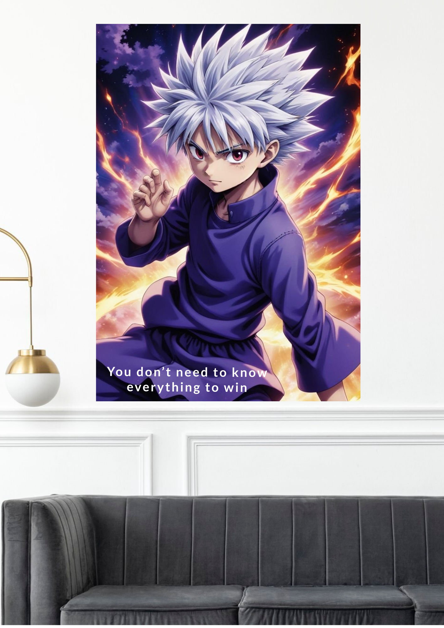 Killua Zoldyck Hunter x Hunter #2 | Anime Wall Posters collection