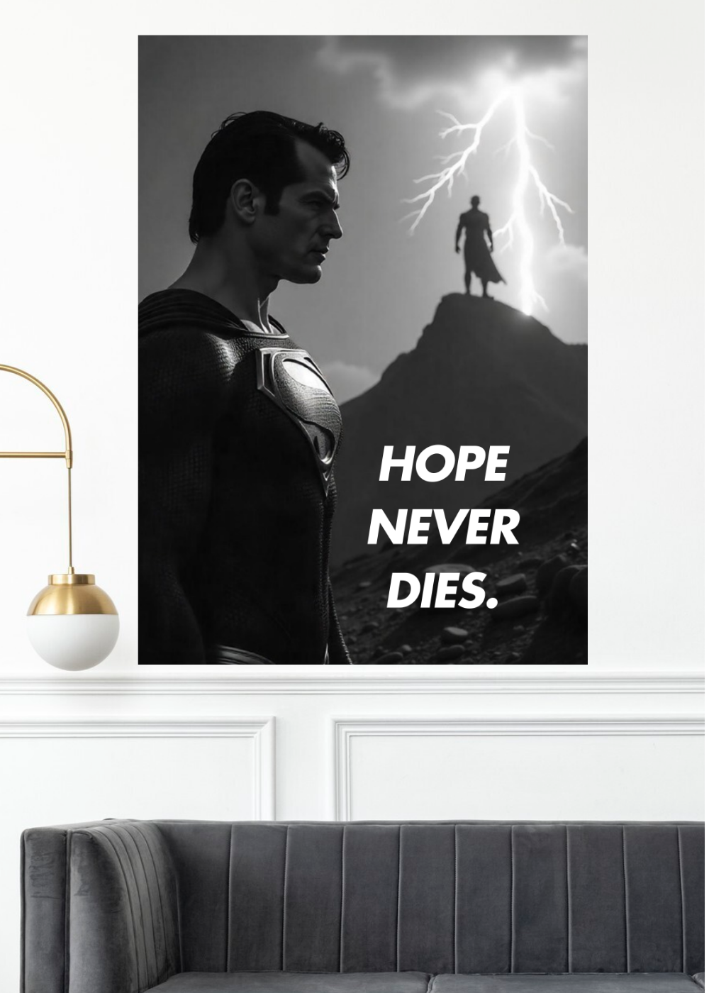 Batman x Knight Rises | Motivational Wall Art | DC collection