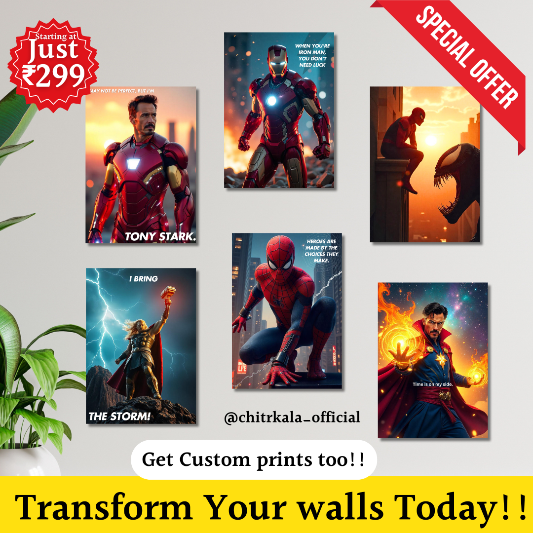 DC Exclusive Wall poster set | Multi-poster set