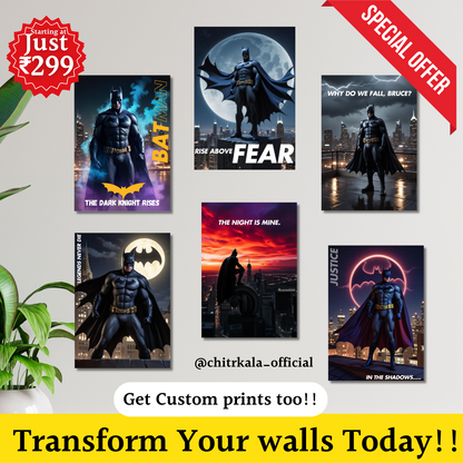 DC Exclusive Wall poster set | Multi-poster set