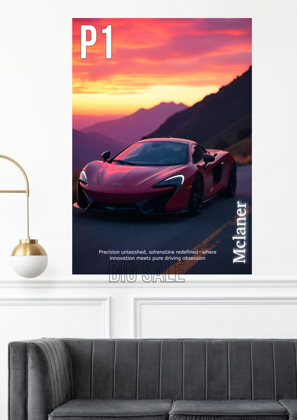 Mclaner p1 #2 Car Collection | Cars Wall Poster