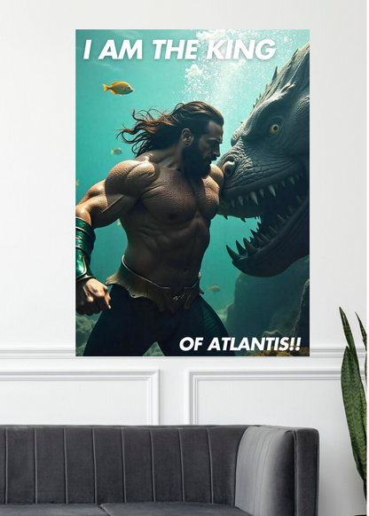 aquaman | dc wall poster