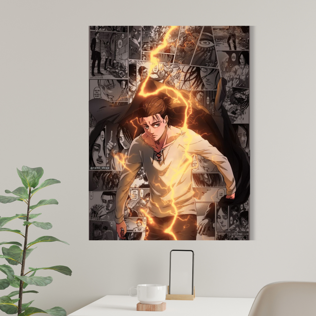 Eren Yeager wall poster | Attack on Titan wall posters AOT #2
