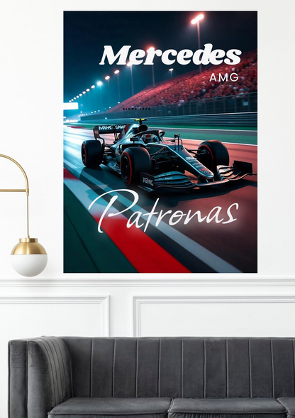 Mercedes AMG Patronas | Cars Wall Poster