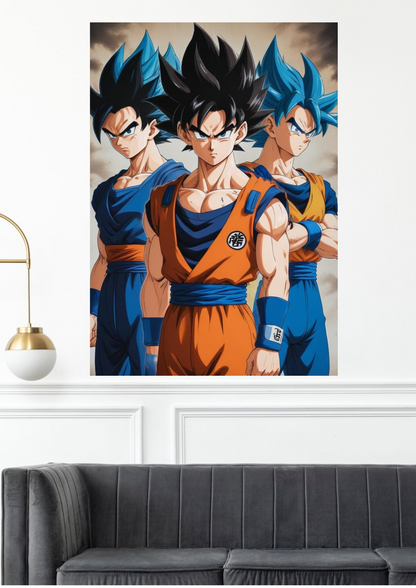 Goku | Dragon Ball Z| Anime Wall Posters collection