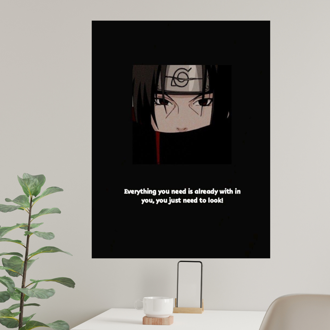 Itachi uchiha wall poster |Naruto anime wall poster collection #2