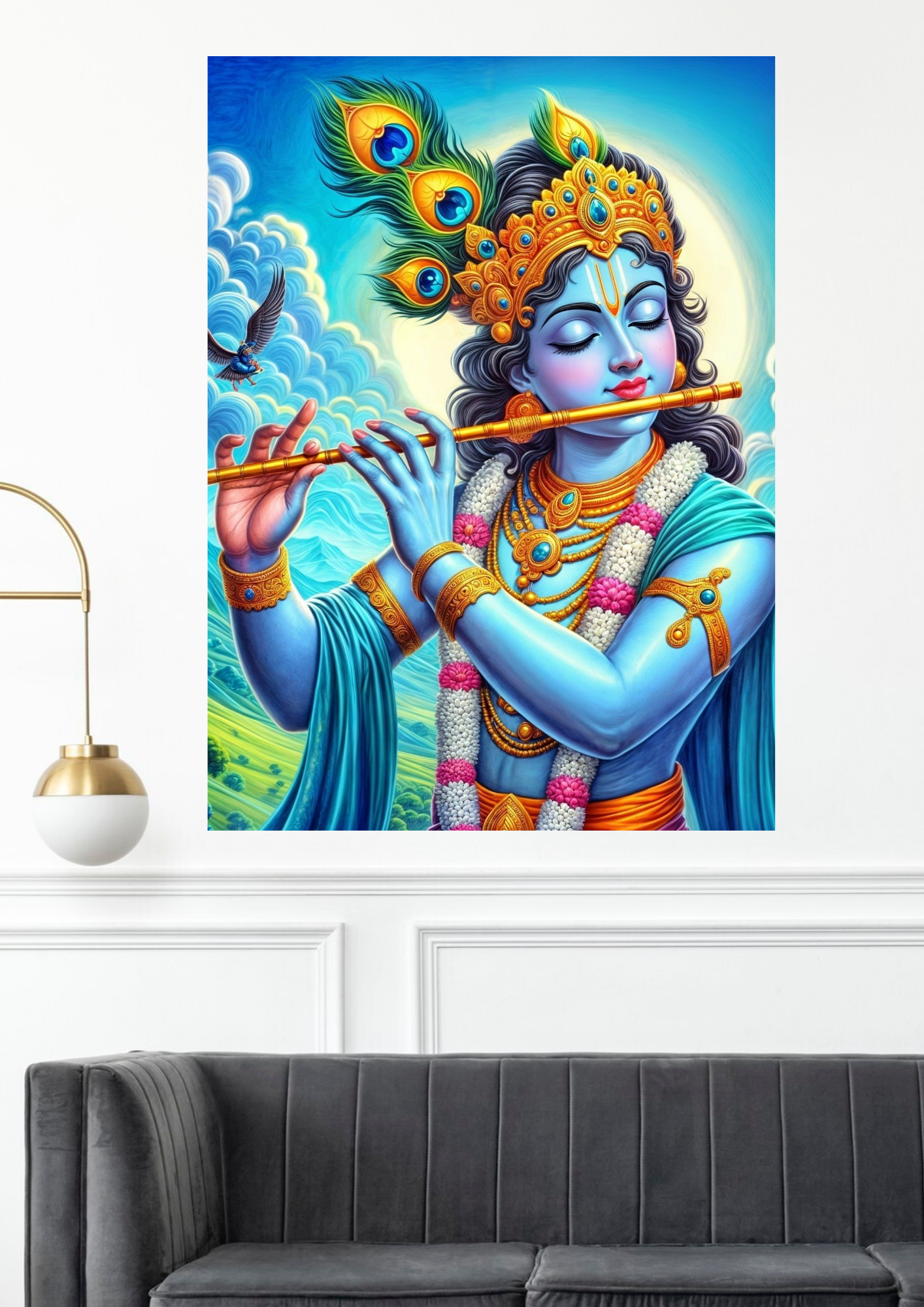 Lord Krishna Divine Poster | God poster collection #2