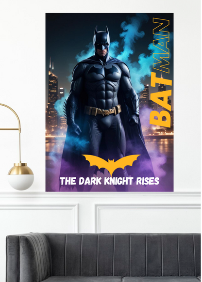 Batman x Knight Rises | Motivational Wall Art | DC collection