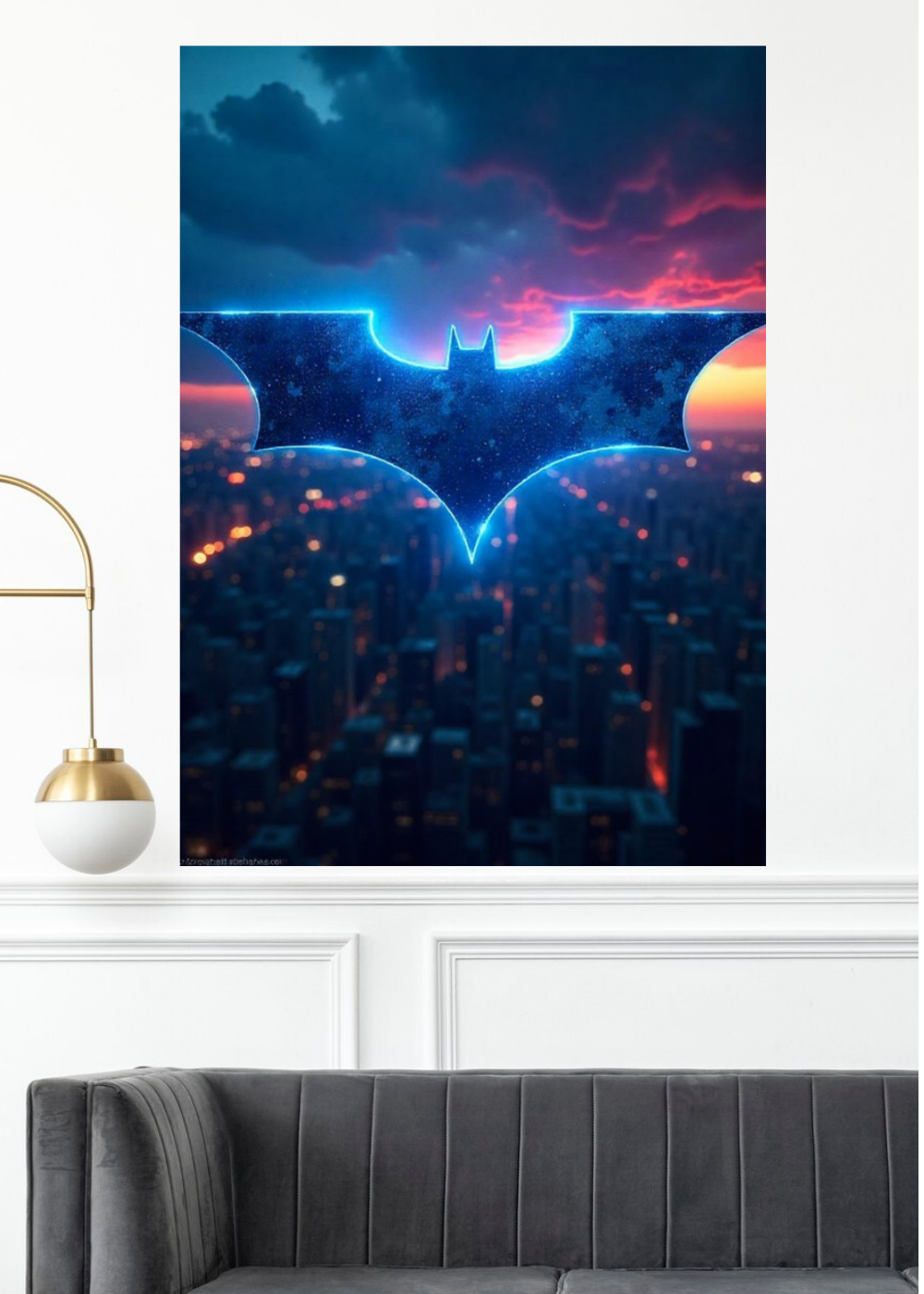 Batman x Knight Rises | Motivational Wall Art | DC collection