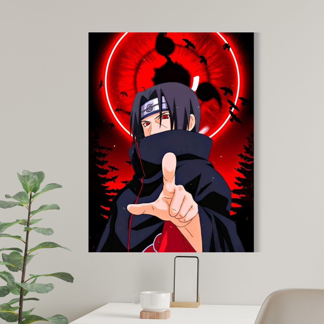 Itachi uchiha wall poster| Naruto anime Wall posters set