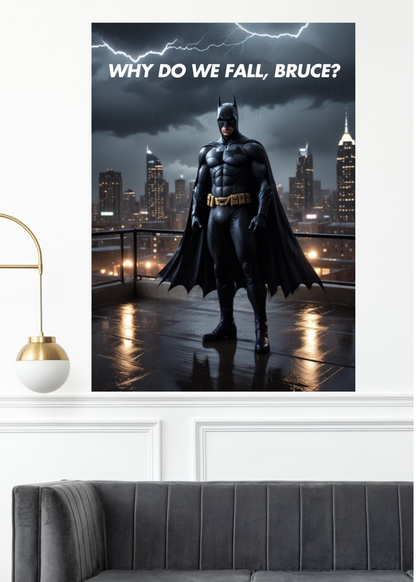 Batman x Knight Rises | Motivational Wall Art | DC collection