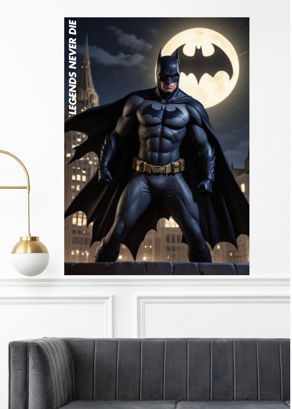 Batman x Knight Rises | Motivational Wall Art | DC collection