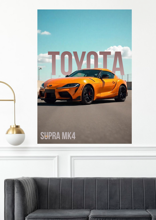 Toyota Supra MK4 | Cars Wall Poster