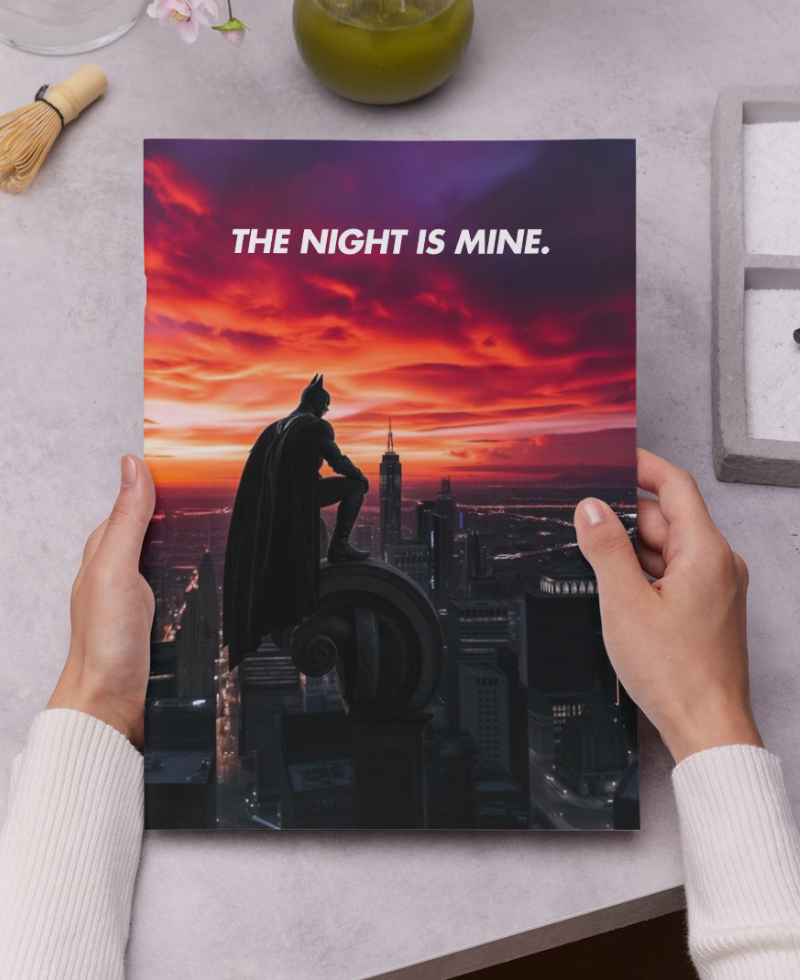 Batman x Motivational Wall Poster |DC Collection Wall Poster