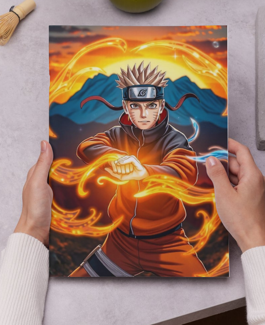 Naruto x Nine-Tails Chakra |Anime Wall Posters collection