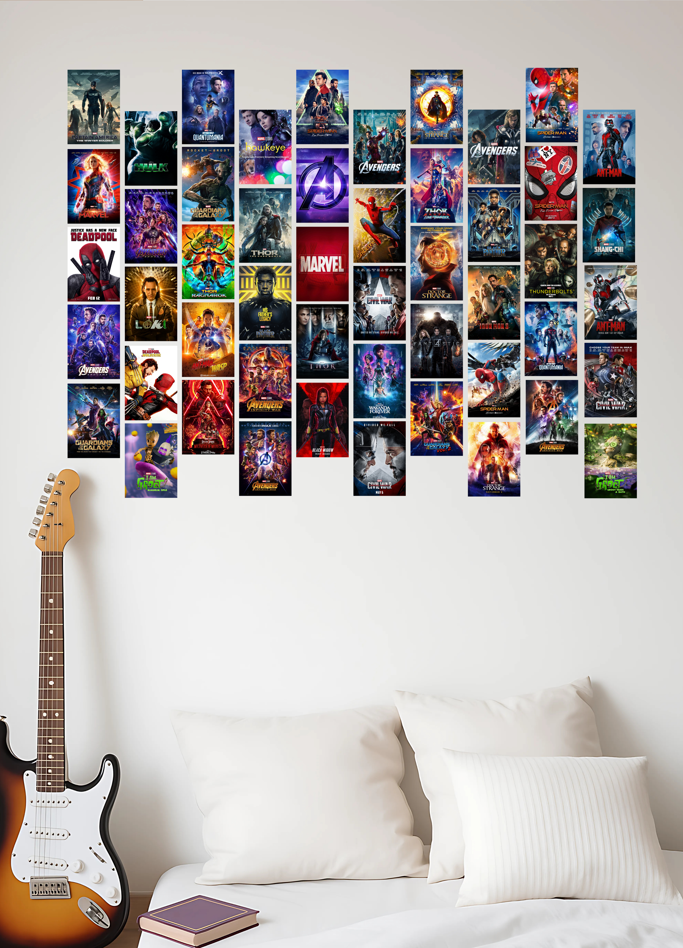 Marvel Cinematic Saga Poster Set insane collection