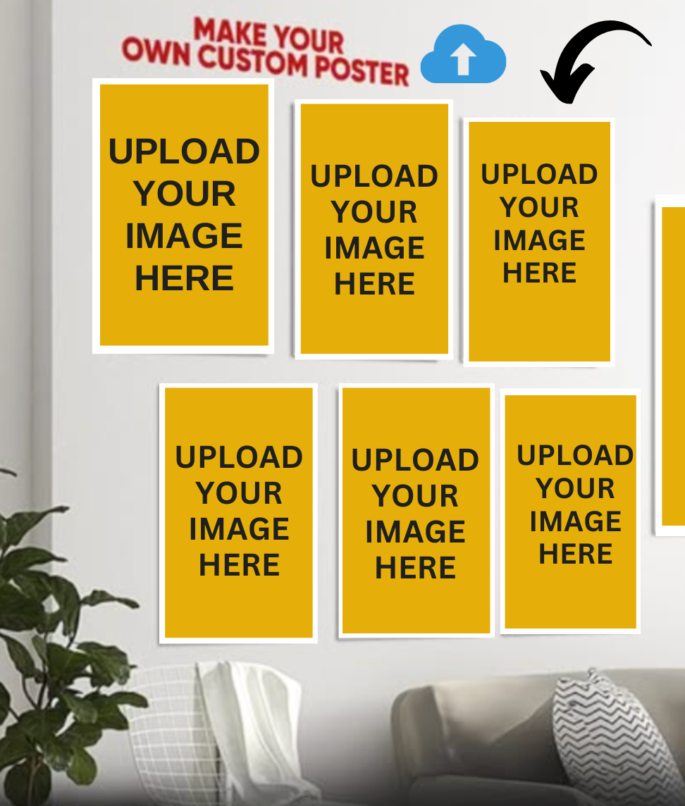 Custom/Personalised wall posters Motivation,Quotes, personal Goals etc Customize