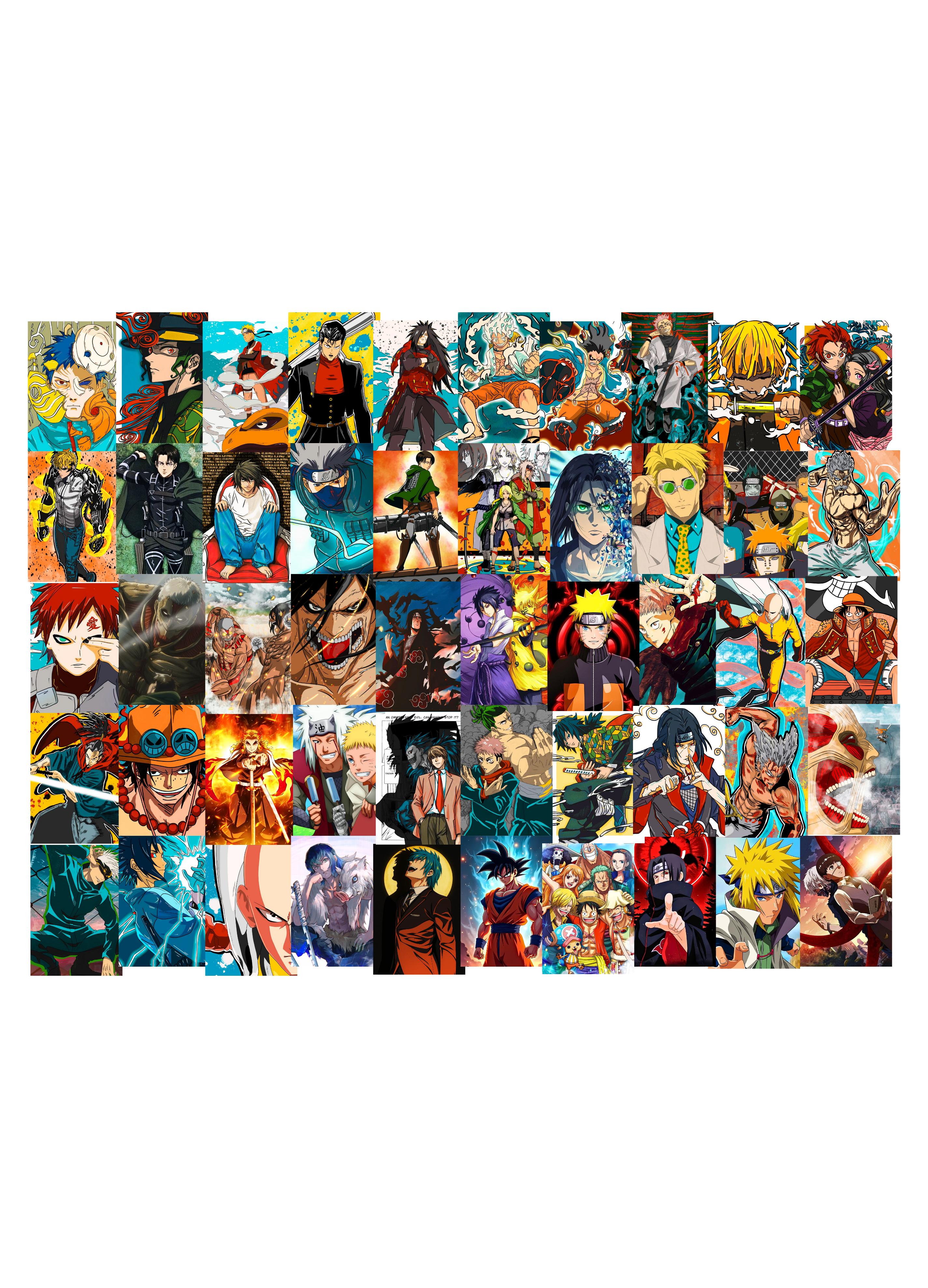 Epic Anime Multiverse – 50 Poster Set insane collection